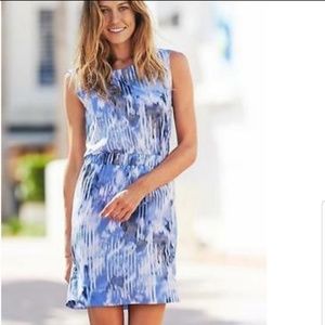 Athleta Wailea Astra Blue Dress Size: 2